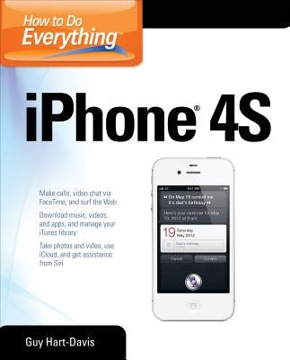 How to Do Everything iPhone 4s by Hart-Davis, Guy