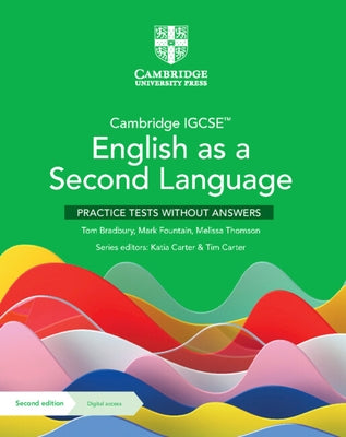 Cambridge Igcse(tm) English as a Second Language Practice Tests Without Answers with Digital Access (2 Years) by Bradbury, Tom
