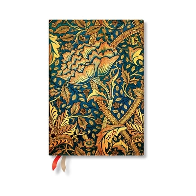 Paperblanks 2026 Morris Windrush William Morris 12-Month Planner Flexis MIDI Horizontal Elastic Band 176 Pg 100 GSM by Paperblanks