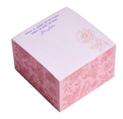 Jane Austen: What Is Right to Be Done -- Memo Cube by Insight Editions