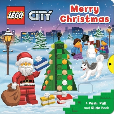 Lego(r) City. Merry Christmas: A Push, Pull and Slide Book by Books, MacMillan Children's