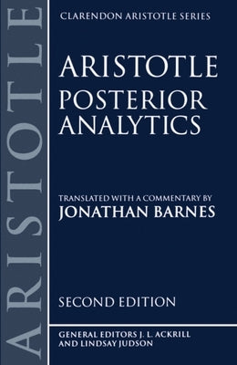 Posterior Analytics by Aristotle