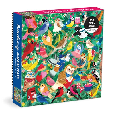 Birding Around 500 Piece Family Puzzle by Mudpuppy