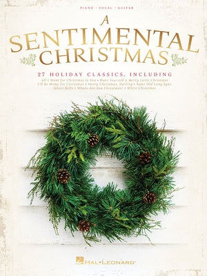 A Sentimental Christmas Book by Hal Leonard Corp