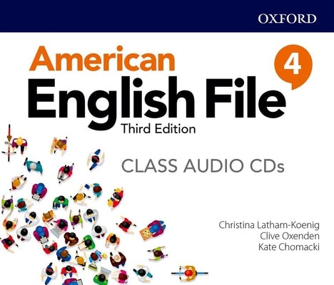 American English File Level 4 Class Audio CDs by
