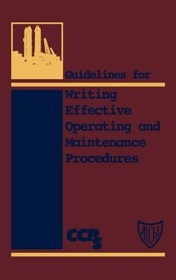 Guidelines Writing Op Maintnc Procedures by Ccps