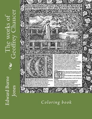 The works of Geoffrey Chaucer: Coloring book by Guido, Monica