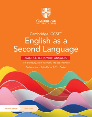 Cambridge Igcse(tm) English as a Second Language Practice Tests with Answers with Digital Access (2 Years) by Bradbury, Tom