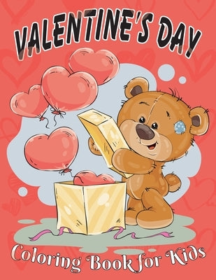Valentine's Day Coloring Book for Kids: 8.5*11 - 100 page - Valentine's day gift 2021 - Cute Coloring Book for Little Girls and Boys - Animals, Unicor by Obeezon