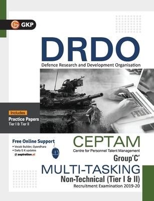 Drdo Ceptam 2019-20 Group C Multi?tasking (Non-Technical) by Gkp