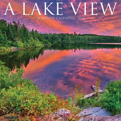 Lake View 2026 12 X 12 Wall Calendar by Willow Creek Press
