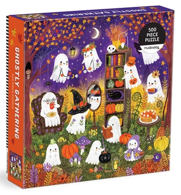 Ghostly Gathering 500 Piece Family Puzzle by Mudpuppy