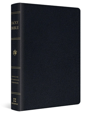ESV Personal Size Reference Bible (Genuine Leather, Black) by Esv Bibles