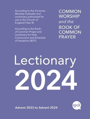 Common Worship Lectionary 2024 Spiral Bound by