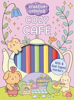 Creative Coloring: Cozy Café Mini-Coloring Kit by de Sol, Angelina