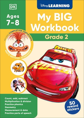 Disney Learning Big Workbook Grade 2 by DK