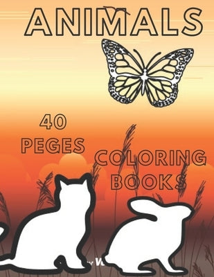 animals coloring books: 2021 pdf colouring kds by Nickelson, Justa