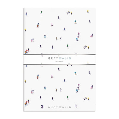 Gray Malin the Skiers A5 Notebook by Galison