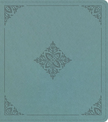 ESV Journaling Study Bible (Trutone Over Board, Paris Sky, Fleur-De-Lis Design) by