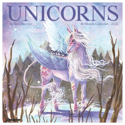 Unicorns by Sara Burrier (Art) 2026 12 X 12 Wall Calendar by Burrier, Sara