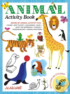 Animal Activity Book by Grée, Alain