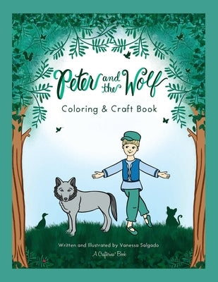 Peter and the Wolf Coloring & Craft Book by Salgado, Vanessa