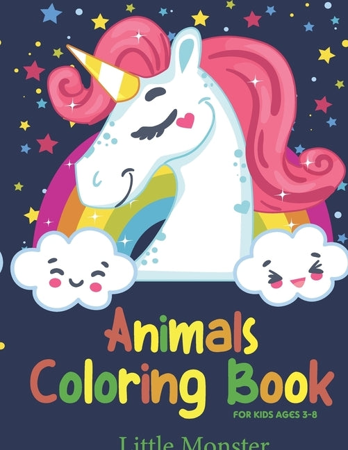 Animals colouring books: For kids & toddlers - activity books for preschooler - coloring book for Boys, Girls, Fun, ... book for kids ages 2-4 by Colouring Books for Kid, Perfect