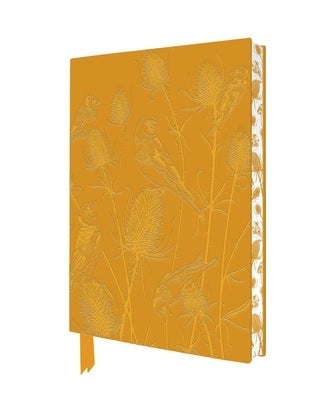 Polly Rose Morris: Gathering of Goldfinches Artisan Art Notebook (Flame Tree Journals) by Flame Tree Studio