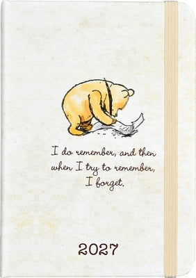 2027 Winnie-The-Pooh Weekly Planner (16 Months, Sept 2026 to Dec 2027) by