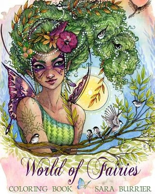 World of Fairies Coloring Book by Burrier, Sara