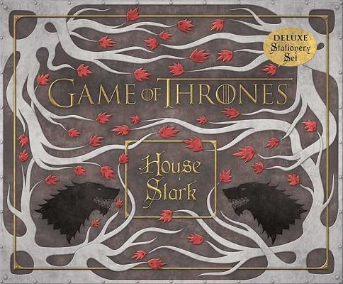 Game of Thrones: House Stark Deluxe Stationery Set by Hbo