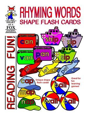 Rhyming Words Shape Flash Cards by Kohn, Dwayne Douglas