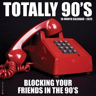 Totally 90s 2026 12 X 12 Wall Calendar by Willow Creek Press