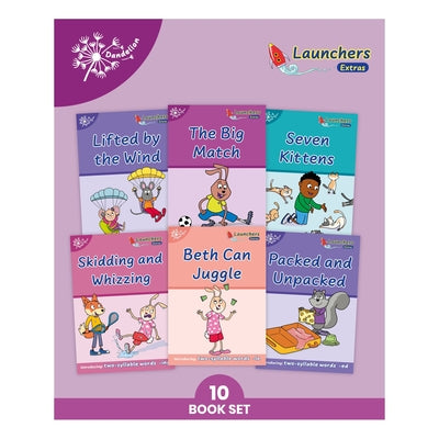 Phonic Books Dandelion Launchers Extras Stages 16-20: Simple Two-Syllable Words and Suffixes by Phonic Books