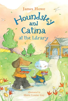 Houndsley and Catina at the Library by Howe, James