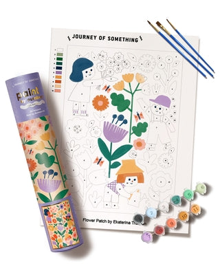 Flower Patch Paint by Numbers Kit - Easy & Fun Painting Set for Kids Ages 5 to 12 by Something, Journey Of