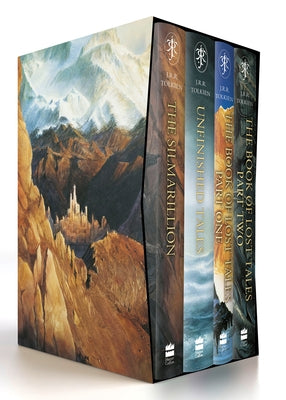The History of Middle-Earth Box Set #1: The Silmarillion / Unfinished Tales / Book of Lost Tales, Part One / Book of Lost Tales, Part Two by Tolkien, Christopher