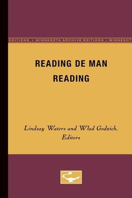 Reading De Man Reading by Waters, Lindsey