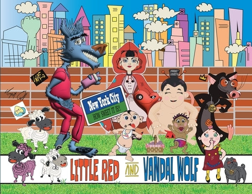 Little Red and Vandal Wolf by Church, Izzy