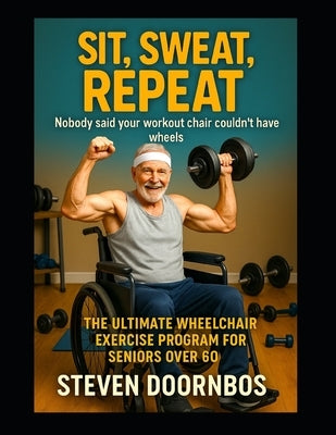Sit, Sweat, Repeat: Nobody said your workout chair couldn't have wheels: The ultimate wheelchair exercise program for seniors over 60 by Doornbos, Steven