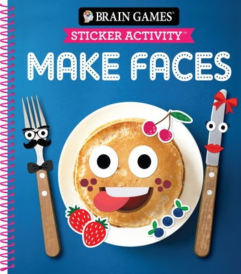 Brain Games - Sticker Activity - Make Faces (Age 3 Years and Up): Volume 1 by Publications International Ltd