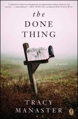 The Done Thing: A Book Club Recommendation! by Manaster, Tracy