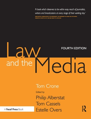 Law and the Media by Crone, Tom
