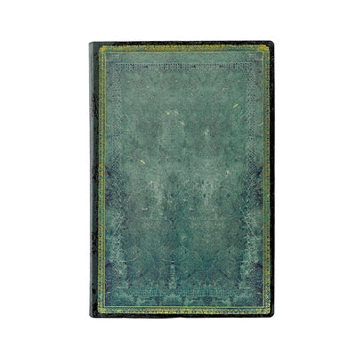 Pacific Blue Mini Lined Softcover Journal, 208pg, 80gsm by Paperblanks (Old Leather Collection) by Paperblanks