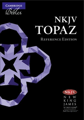 NKJV Topaz Reference Edition, Black Goatskin Leather, Nk676: Xrl by