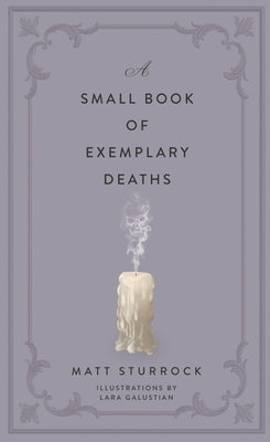 A Small Book of Exemplary Deaths by Sturrock, Matt