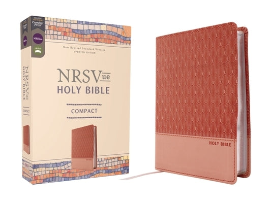 Nrsvue, Holy Bible, Compact, Leathersoft, Peach, Comfort Print by Zondervan