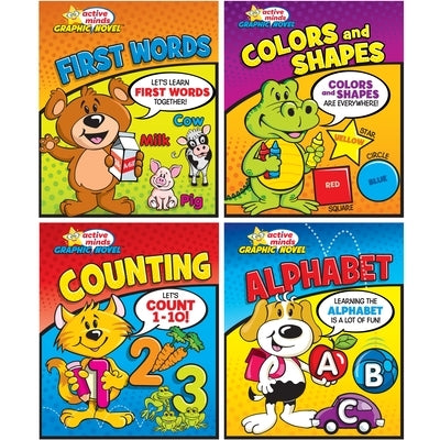 School & Library Active Minds Graphic Novels Read-Along Series by Gitkin, Cassie