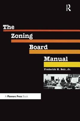 Zoning Board Manual by Bair