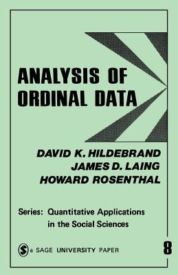 Analysis of Ordinal Data by Hildebrand, David K.
